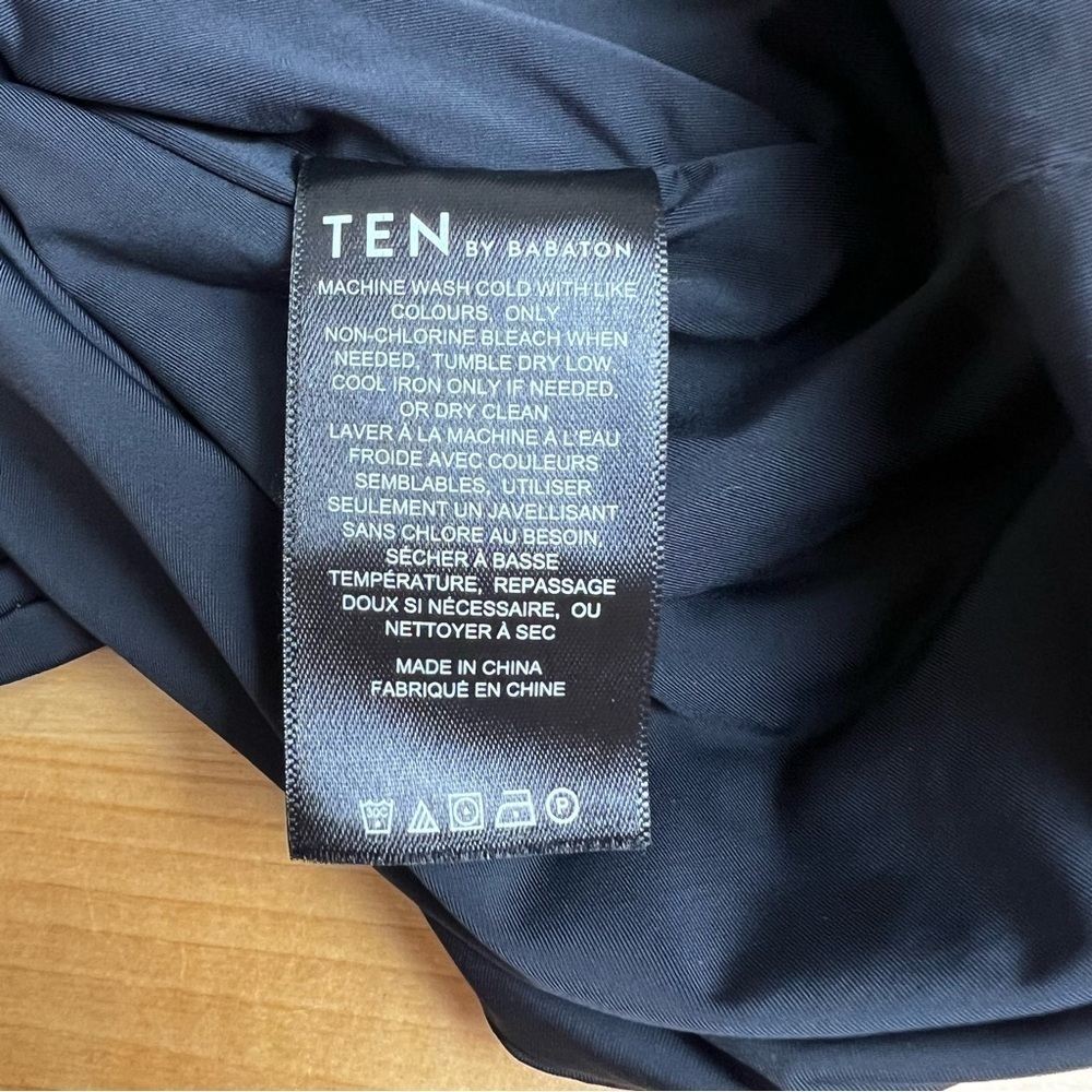 Aritizia Ten by Babaton Black‎ Stretch Bodycon Spaghetti Strap Mini Dress Small - Picture 8 of 13